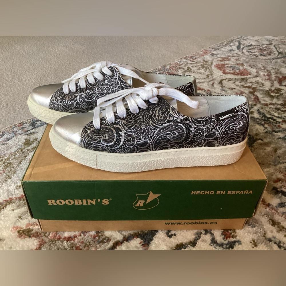 Spanish Leather Textile shoes